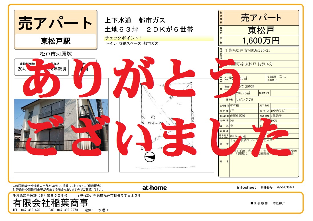 ありがとうございました